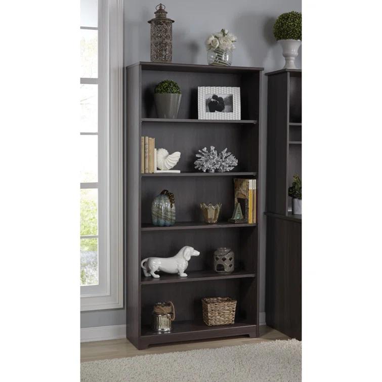 Shelonda 5 Shelf 66" Standard Bookcase