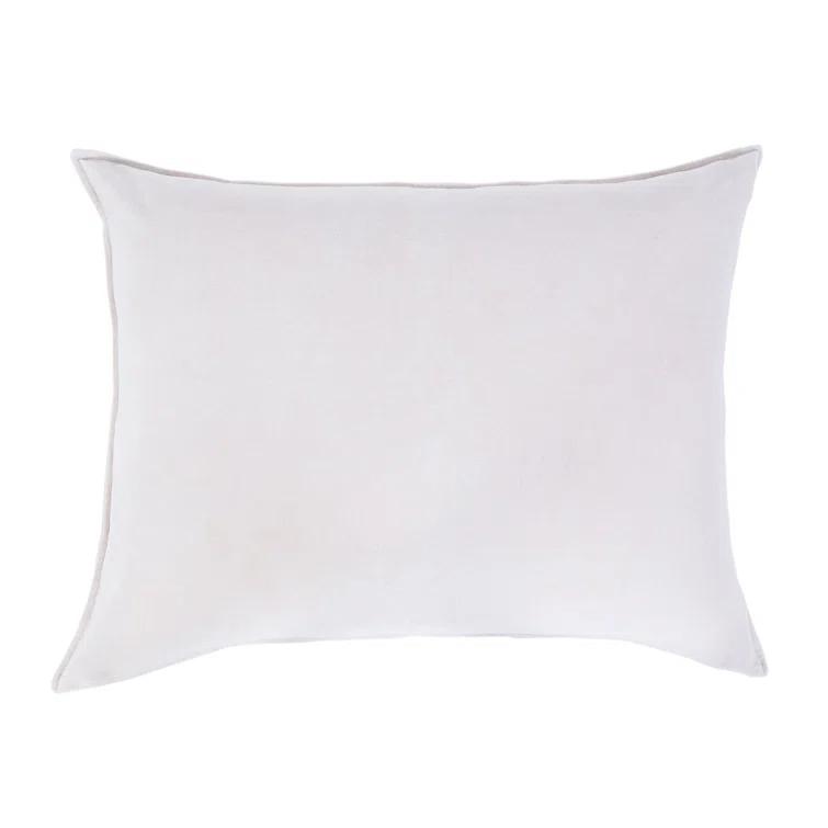 Bianca Velvet Oversized Pillow by Pom Pom at Home - Blush