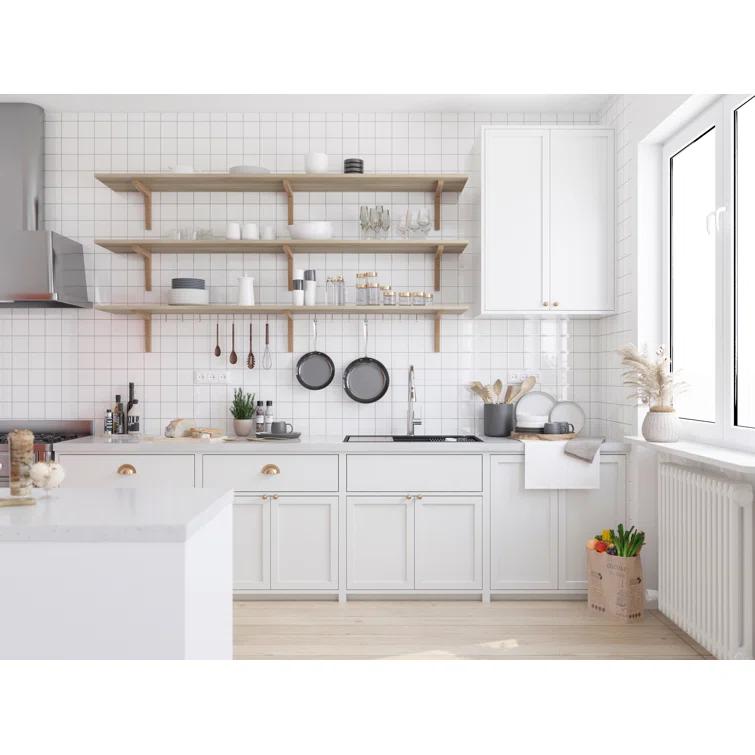 31.5"L Drop-in Stainless Steel Kitchen Sink, Single Large Kitchen Sink with Accessories