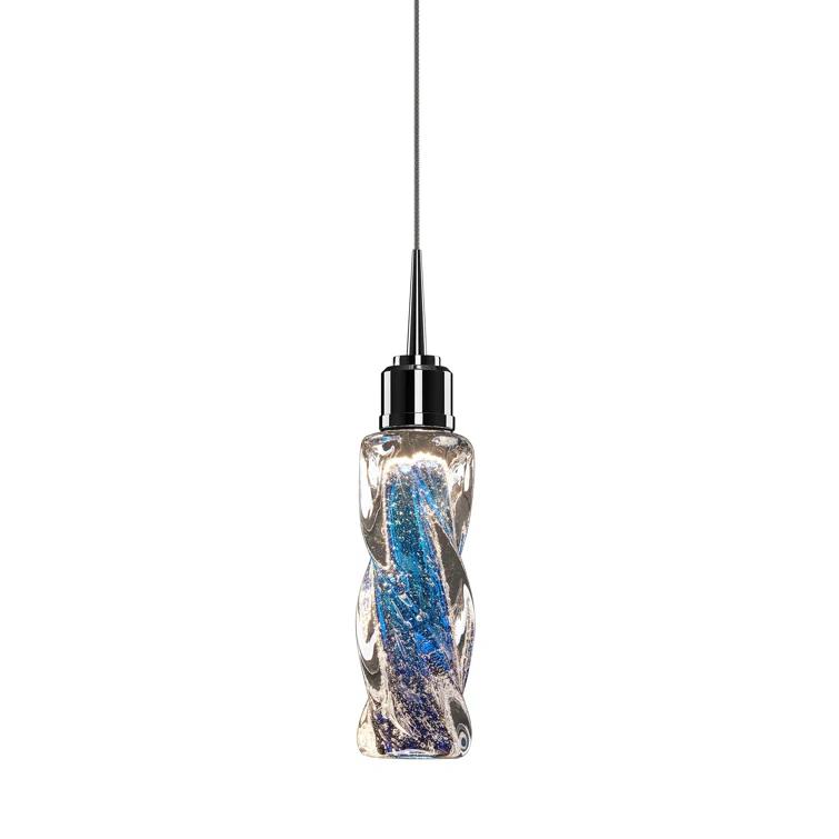 Bruck Lighting Aria 1 - Light Chrome LED Pendant