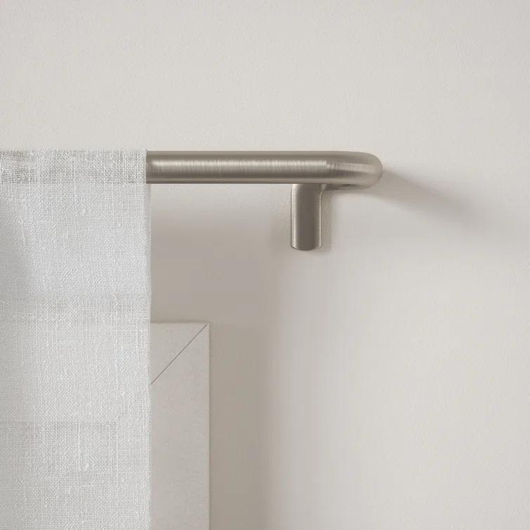 Umbra Stainless Steel Adjustable Single Curtain Rod