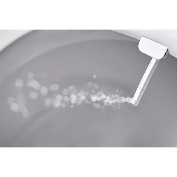 2-Series Non Electronic Bidet Seat for Round Toilets in White