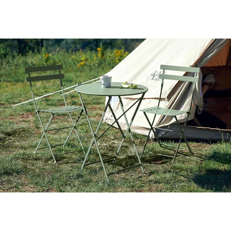 Bistro Outdoor Folding Dining Side Chair