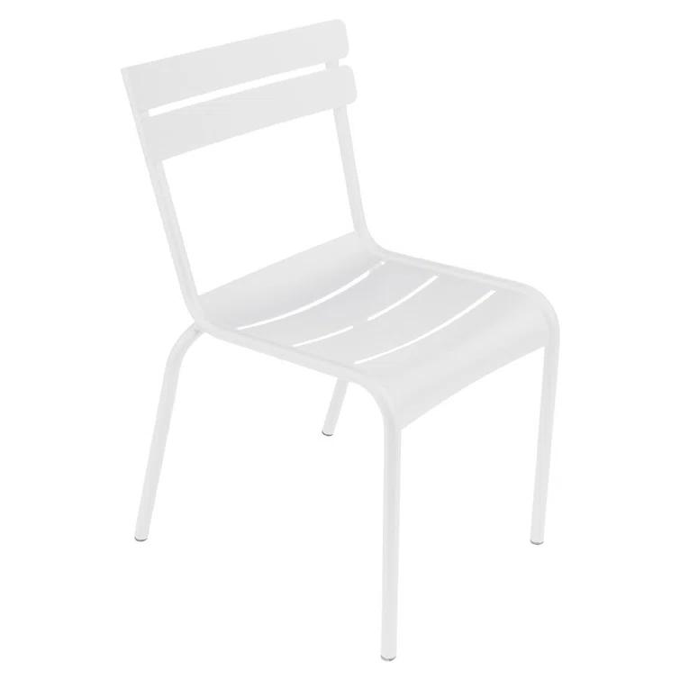 Luxembourg Aluminum Outdoor Stacking Dining Side Chair