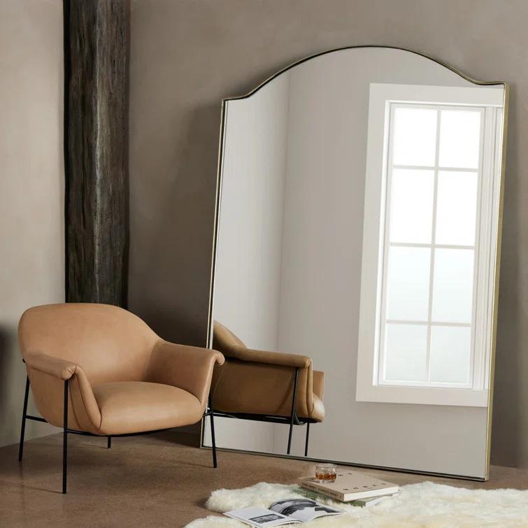 Rachelle Floor Mirror - Black