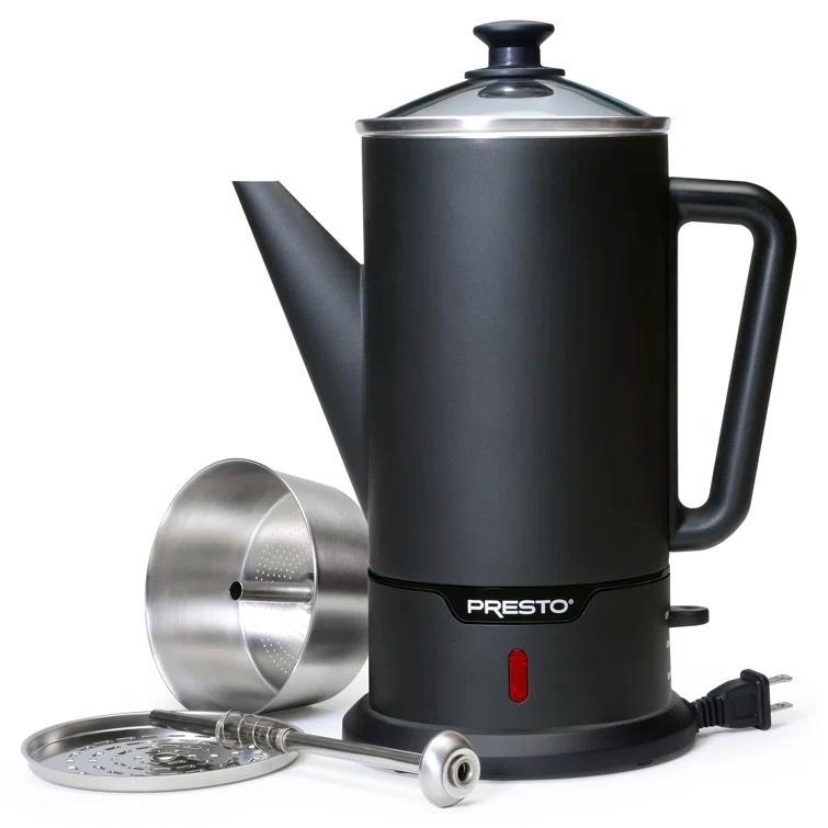 Presto 02815 12 Cup Cordless Coffee Maker - Percolator
