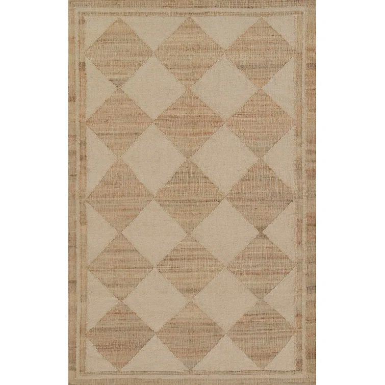 Erin Gates by Momeni Orchard Court Ivory Hand Woven Wool and Jute Area Rug