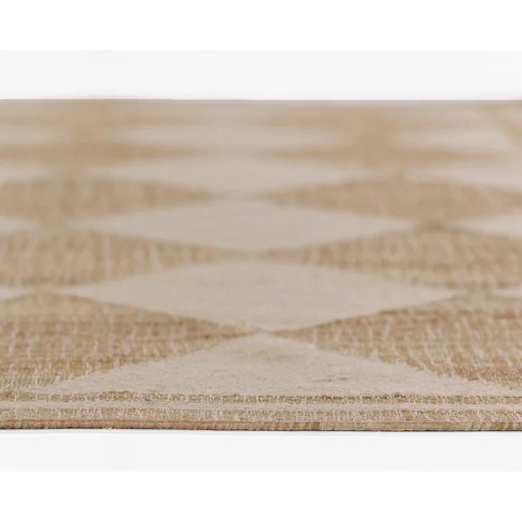Erin Gates by Momeni Orchard Court Ivory Hand Woven Wool and Jute Area Rug