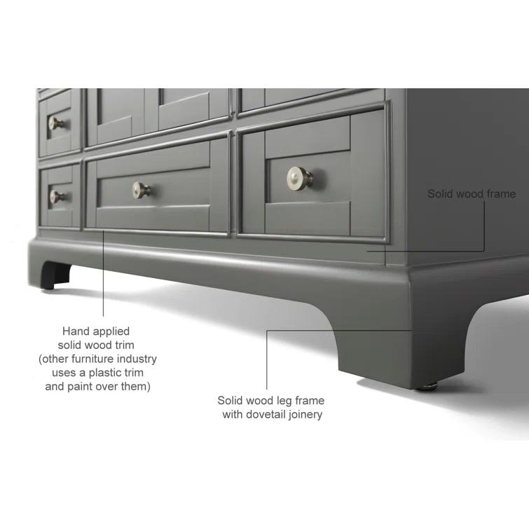 Varna 60'' Double Bathroom Vanity