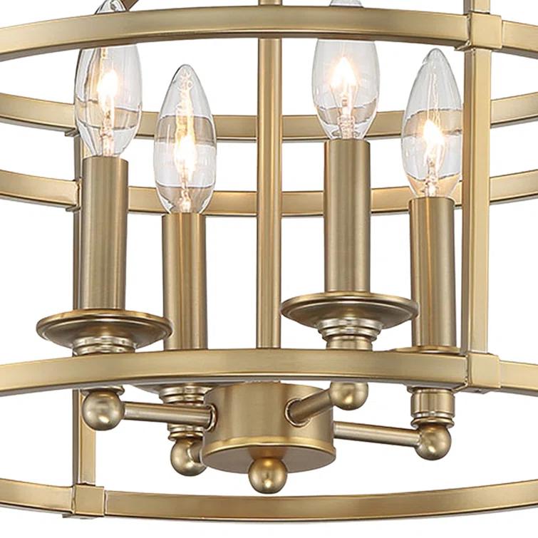 Minka Lavery - Covent Park - 4 Light Semi-Flush Mount - 14.5 inches tall by 16