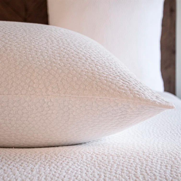 Bubble Matelasse Modern & Contemporary Cotton Geometric Shapes Coverlet Set
