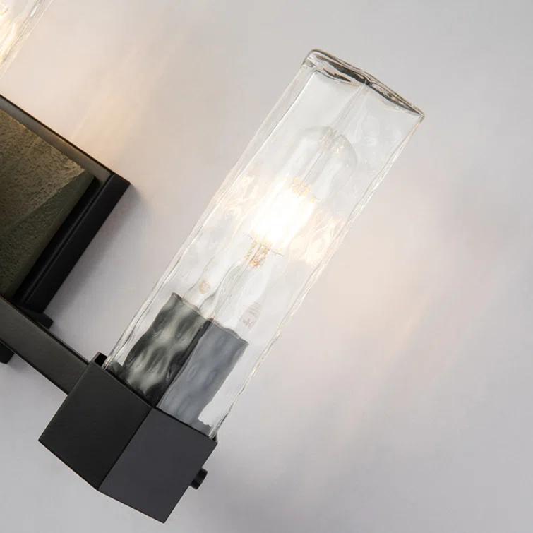 Steel Candle Wall Light