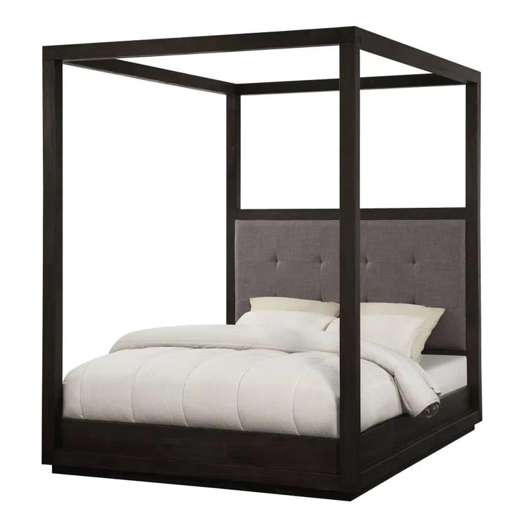 Eloise Upholstered Canopy Bed