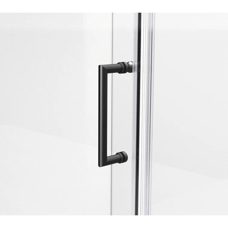 58.5" W x 72" H Pivot Frameless Shower Door