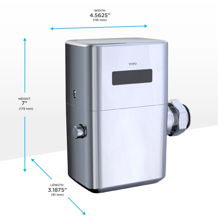 TOTO TET6UB#CP Touchless High-Efficiency Fushometer Valve