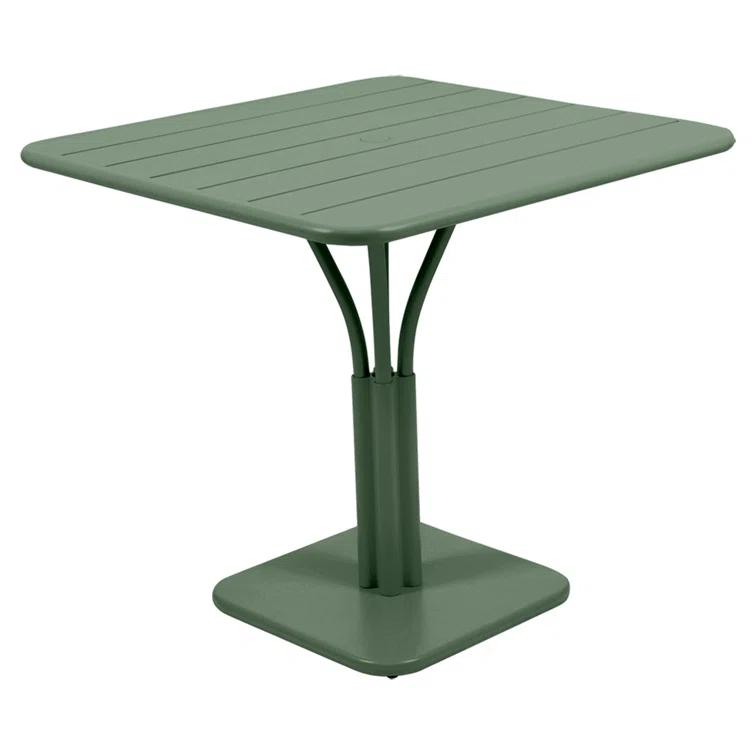 Luxembourg Square Metal Outdoor Dining Table