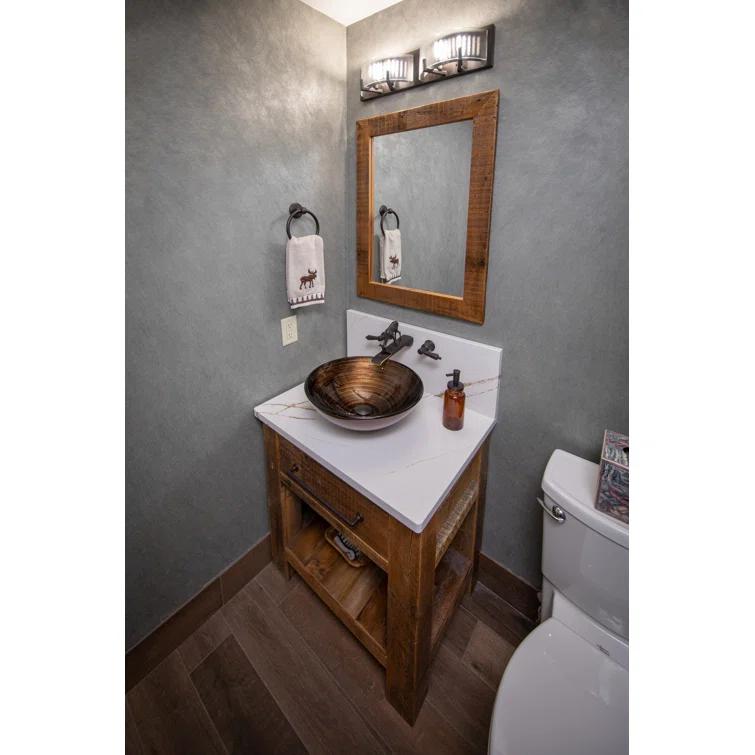 Eden Bath EB_GS72 Eden Bath 16.38'' Tempered Glass Circular Bathroom Sink