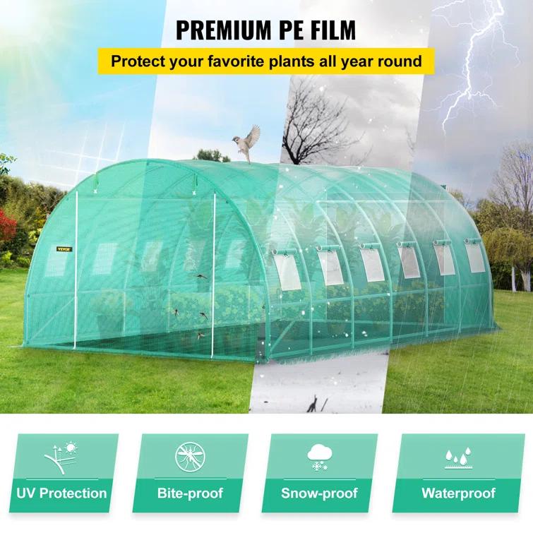 10' W x 20' D Greenhouse