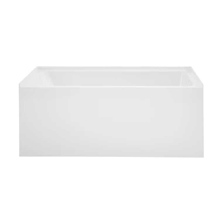 Voltaire 54" x 30" Alcove Bathtub with Apron