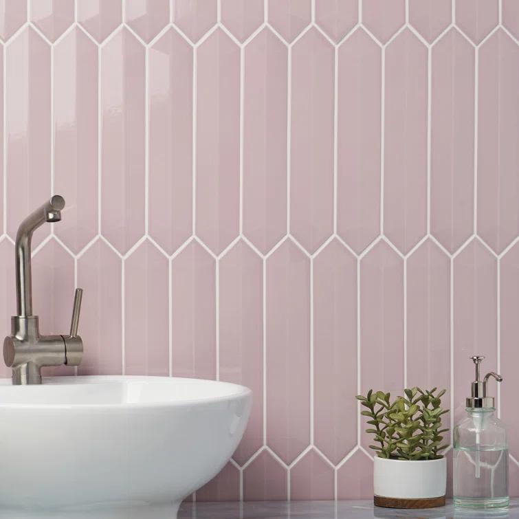 Bond Tile Lois 2.6" x 13" Ceramic Wall Tile
