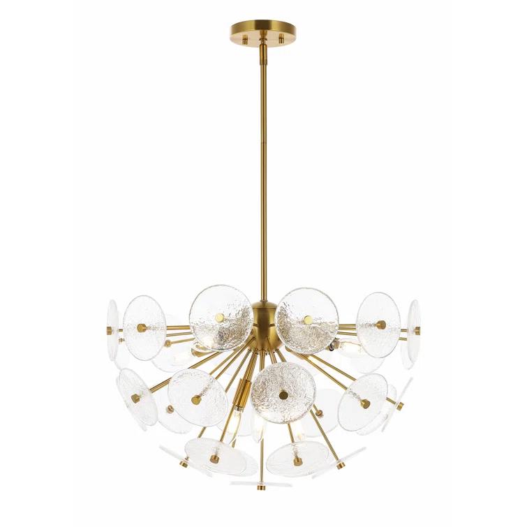 Miri 6 Light 23.75" Pendant - PND4198 - Brass - Safavieh