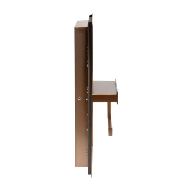PVD Stainless Steel Recessed Toilet Paper Holder / Bathroom Niche