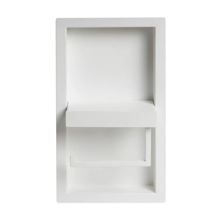 PVD Stainless Steel Recessed Toilet Paper Holder / Bathroom Niche
