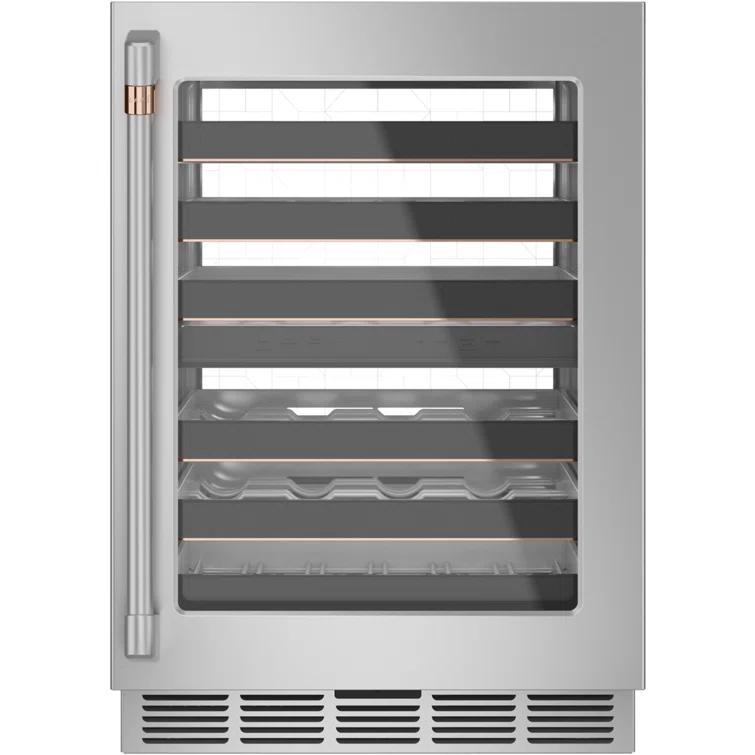 Smart Appliances 46 Bottle Dual Zone Convertible Wine and Beverage Refrigerator with WiFi