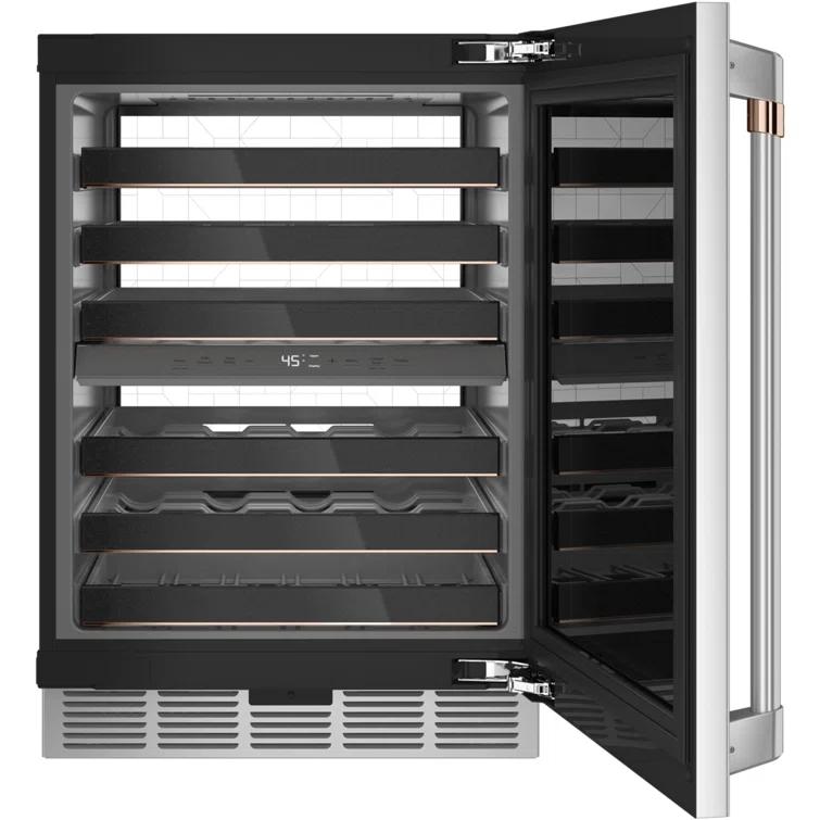 Smart Appliances 46 Bottle Dual Zone Convertible Wine and Beverage Refrigerator with WiFi