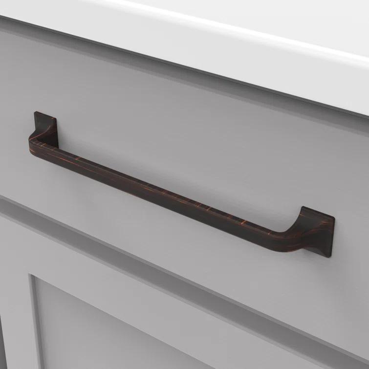 Forge Kitchen Cabinet Handles, Solid Core Drawer Pulls for Cabinet Doors, 8-13/16" (224mm)