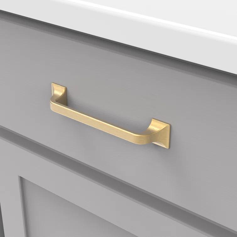 Forge Kitchen Cabinet Handles, Solid Core Drawer Pulls for Cabinet Doors, 5-1/16" (128mm)