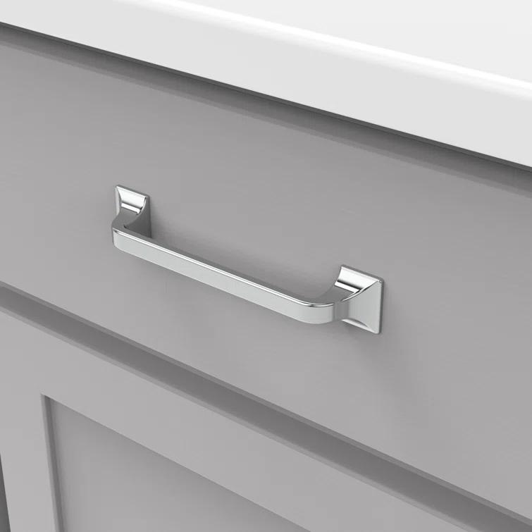 Forge Kitchen Cabinet Handles, Solid Core Drawer Pulls for Cabinet Doors, 5-1/16" (128mm)