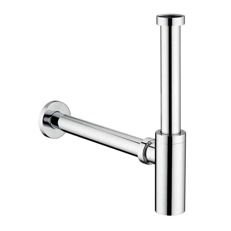 Designer 1-1/4 In. Brass Round Bottle Trap