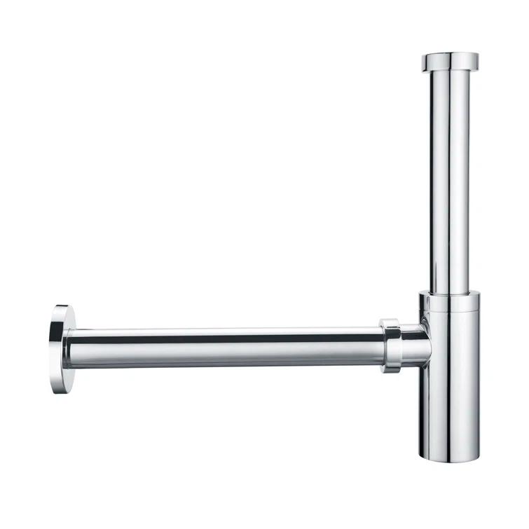 Designer 1-1/4 In. Brass Round Bottle Trap