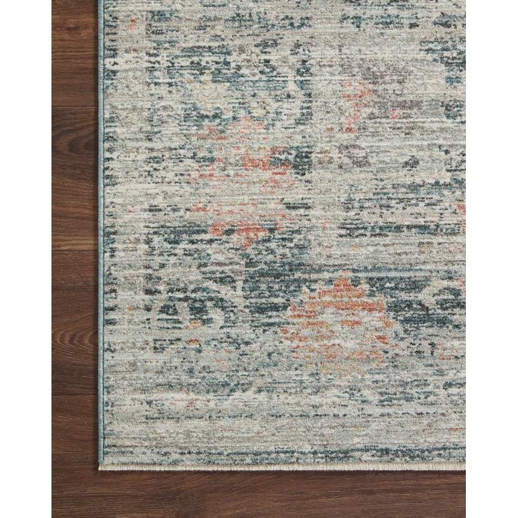 Magnolia Home By Joanna Gaines X Loloi Millie Blue / Multi Area Rug