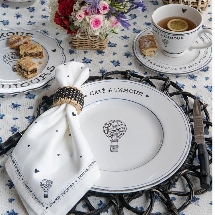 Juliska L'amour Toujours Side/Cocktail Plate