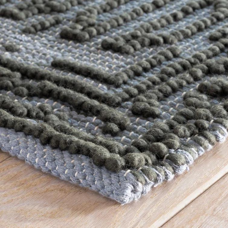 Campbell Iron Handwoven Wool Rug