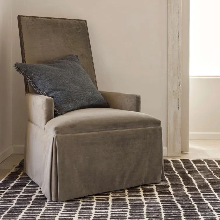 Roark Charcoal Hand Tufted Wool Rug