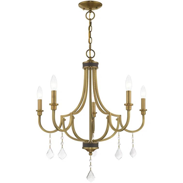 Dedric 5 - Light Dimmable Classic / Traditional Chandelier