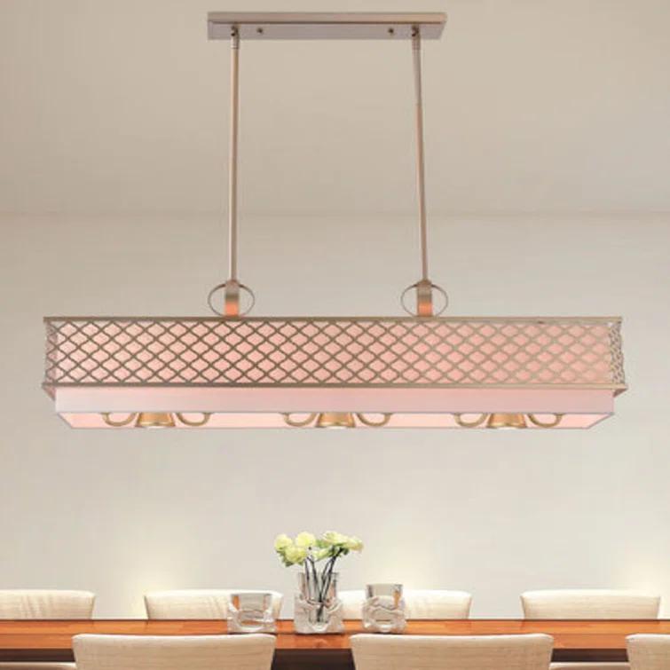 9 - Light Square / Rectangle Chandelier