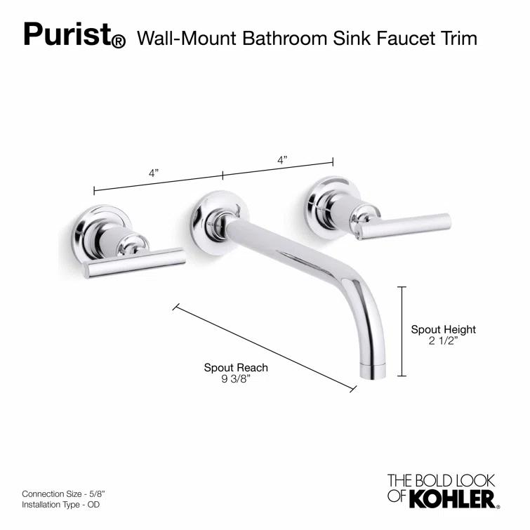 Purist® Wall Mounted Faucet