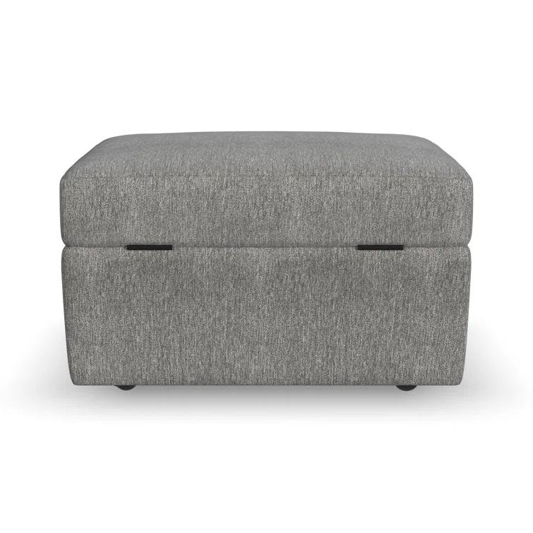 Flex 6 - Piece Upholstered Modular Sectional with Storage Ottoman