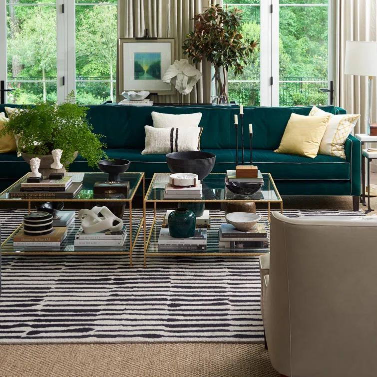 Vera Wool Striped Rug