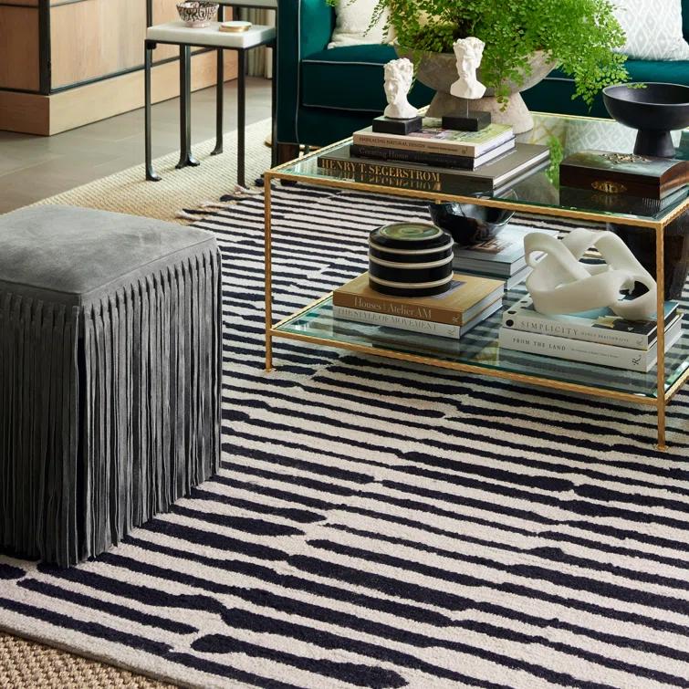 Vera Wool Striped Rug