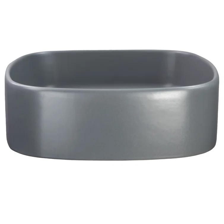 Regatta Poured Square Vessel Bathroom Sink
