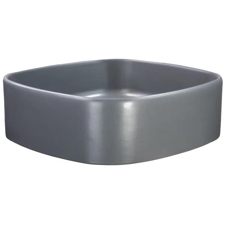 Regatta Poured Square Vessel Bathroom Sink