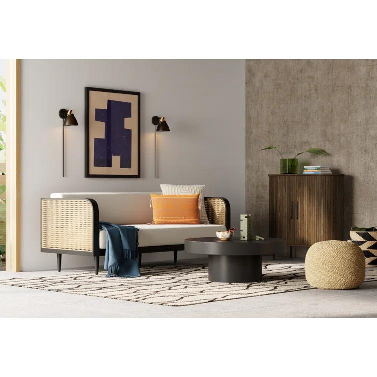 Rodriguez Upholstered Pouf