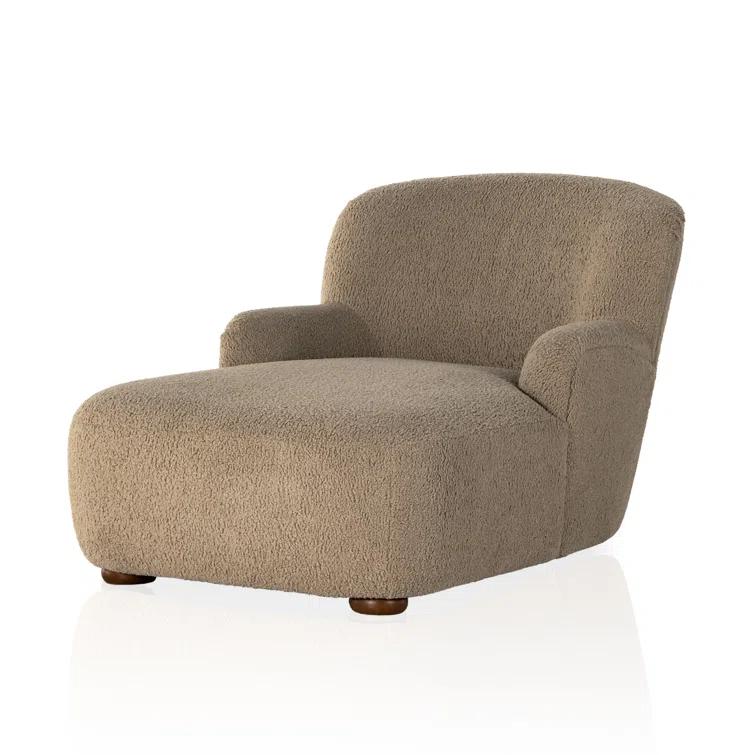 Preston Chaise - Camel Sheepskin