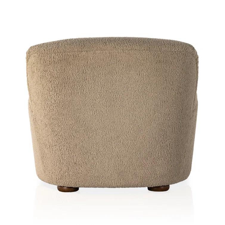 Preston Chaise - Camel Sheepskin
