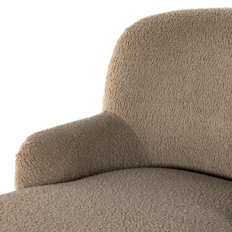 Preston Chaise - Camel Sheepskin
